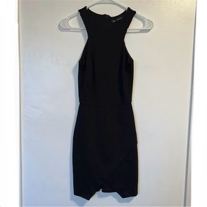 Zara Trafaluc black dress LBD